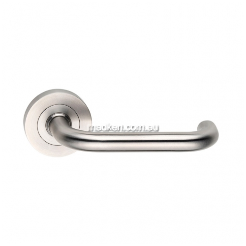 L70-S Door Handle Round Rose Single