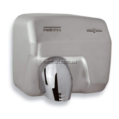 View E05ACS Hand Dryer Stainless Steel details.