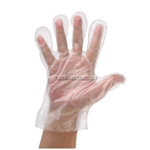 Polyethylene Food-Handling Gloves Large