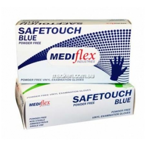 View Disposable Vinyl Gloves Powder Free Small details.