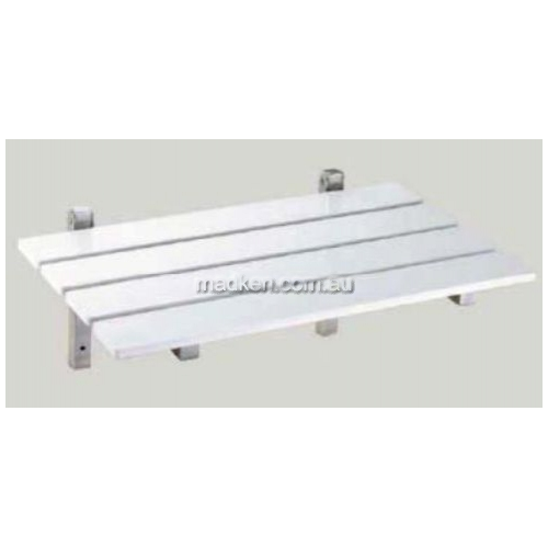 View 992 Folding Shower Seat Stainless Steel Frame details.