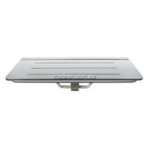 View ML994_CL Folding Shower Seat Stainless Steel Frame details.