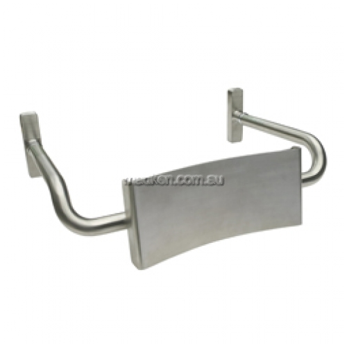View MLR119 Toilet Backrest No Pad Curved Arms details.