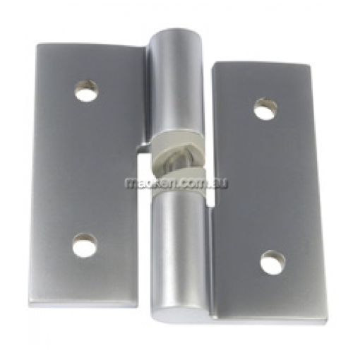 View 106B Gravity Hinge Exposed Fix Bolt Through details.