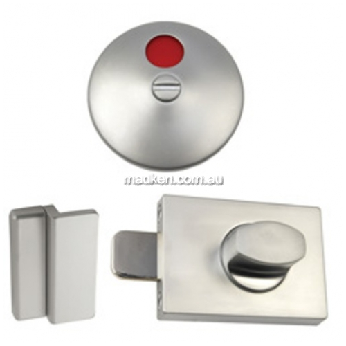 Lock and Indicator Set with Concealed Fix