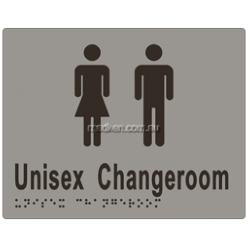 View ML16215 Braille Sign Unisex Change Room details.