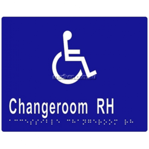 View ML16275 Braille Sign Accessible Changeroom RH Transfer details.