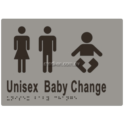 ML16282 Braille Sign Unisex Baby Change