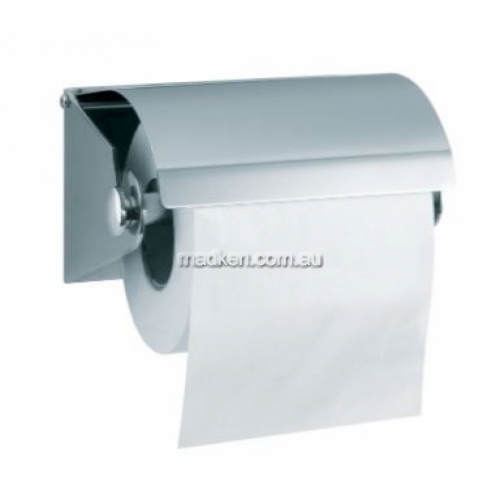 View ML272 Single Toilet Roll Holder with Hood details.