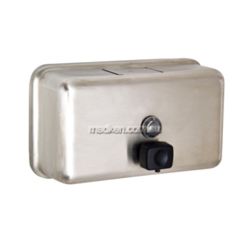 View ML600BS Soap Dispenser Horizontal 1.2L Black Button details.