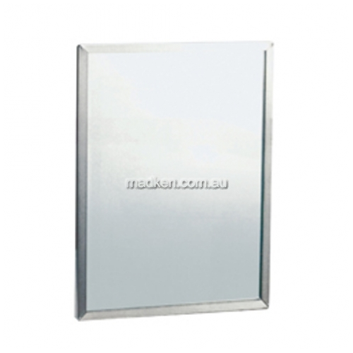 ML771 Safety Glass Mirror with Stainless Steel Framing