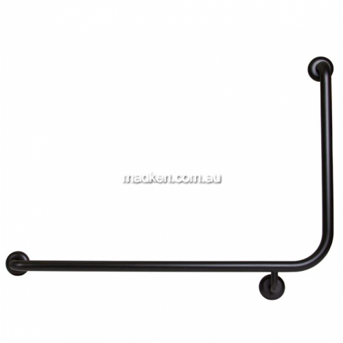 View MLR103 Toilet Grab Rail Left Hand 90 Degree details.
