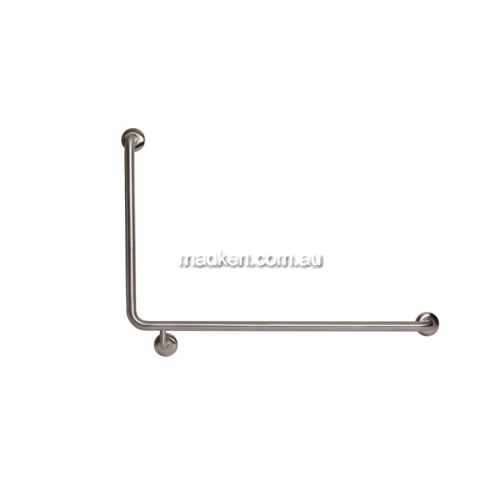 View MLR104 Toilet Grab Rail Right Hand 90 Degree details.