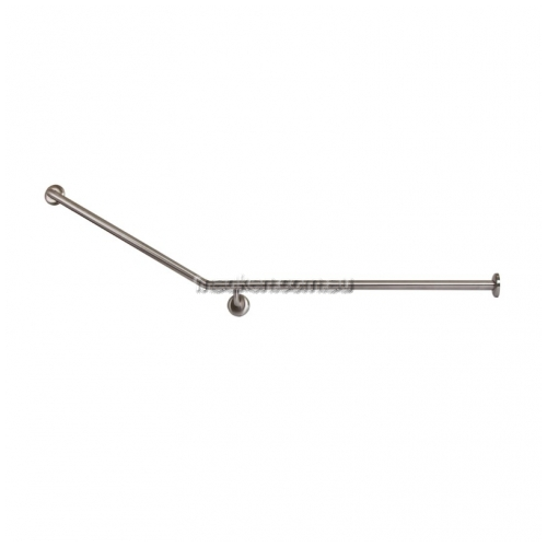 View MLR106 Toilet Grab Rail Right Hand Rear Wall Mount details.