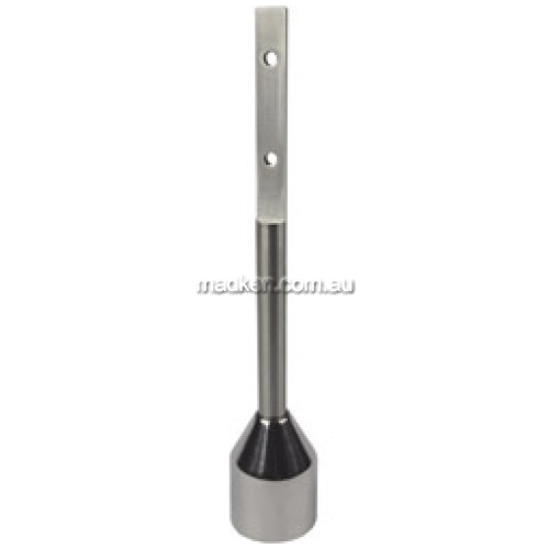 View 110 Pedestal Leg Rebated Shaft Foot Assembly details.