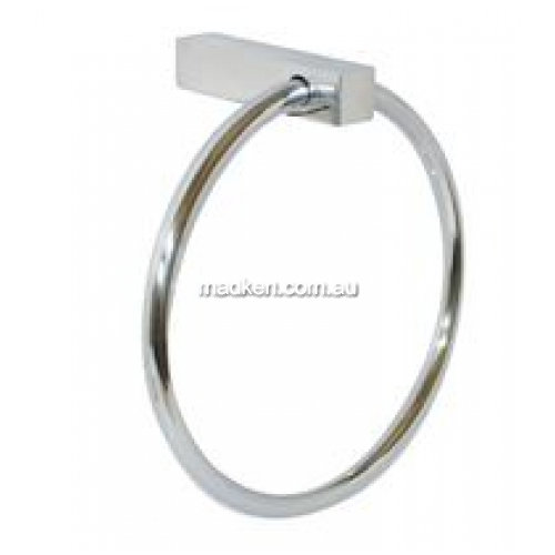 View ML6090 Towel Ring Square Mounting details.
