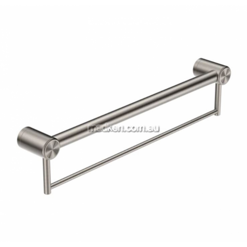 View NRCR32 Straight Grab Rail with Towel Holder details.