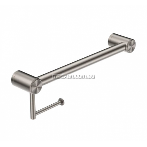 View NRCR3218A Grab Rail with Toilet Roll Holder details.