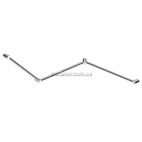 View NRCR3245C 750x965x1025 45 Degree Continuous Grab Rail details.