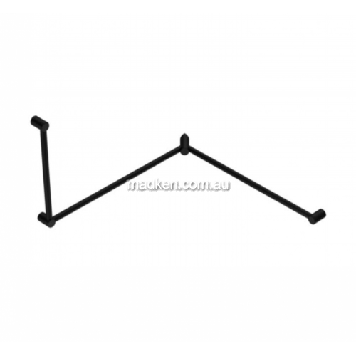 View NRCR3290C Toilet Grab Rail 90 Degree Continuous Wraparound details.