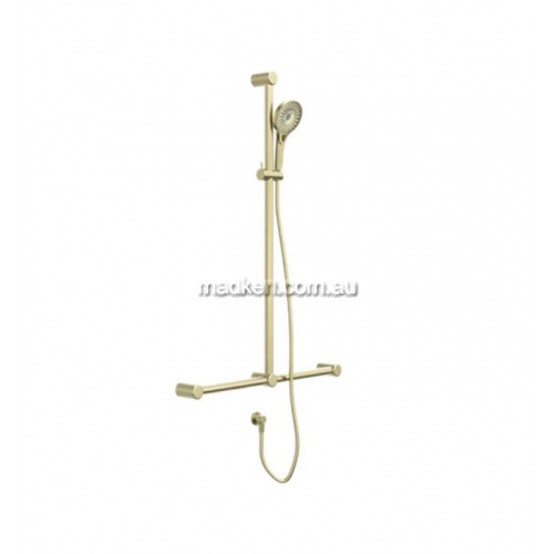 View NRCS006 T Bar Grab Rail and Adjustable Shower Set details.