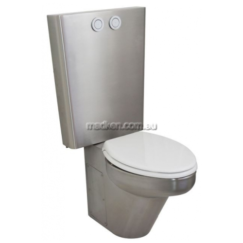View RBA8847-156 Toilet Suite with Seat, Front Fixed details.