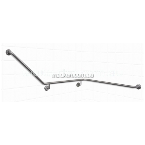 View B819437 40 Degree Wraparound Grab Rail details.