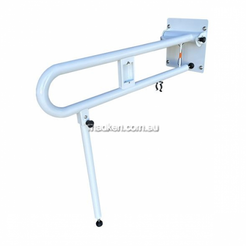 View Bariatric Drop Down Grab Rail with Nurse Call Button Right Hand details.
