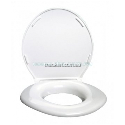 View RBA8186 Toilet Seat Extra Wide with Hinged Lid details.
