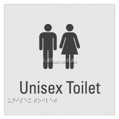 View Braille Sign RBA4330 Unisex Toilet details.