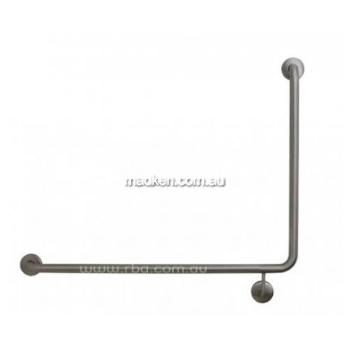 View RBA4090-901 Toilet Grab Rail 90 deg Left Hand details.
