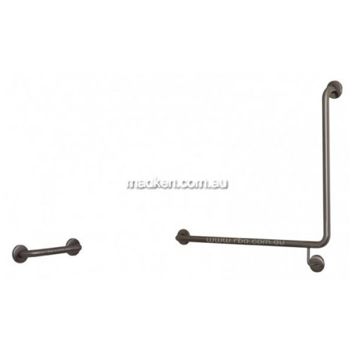 View RBA4090 Grab Rail Set 90 deg 950 x 700mm plus 300mm Straight details.