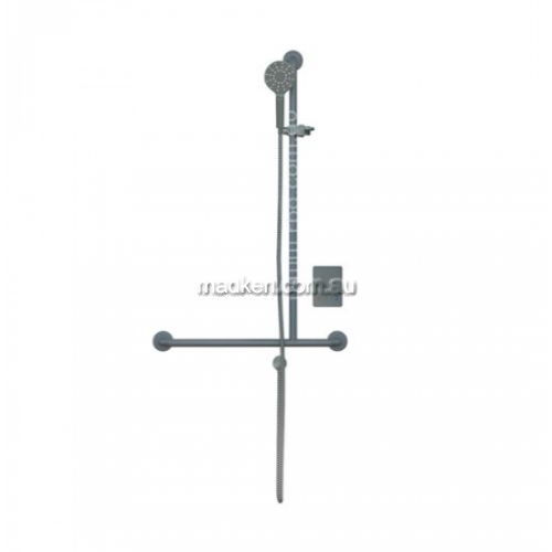 View RBA4110-950 5 Star Shower T-Rail Kit and Mixer, Right Hand details.