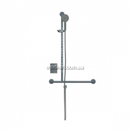 RBA4110-951 5 Star Shower T-Rail Kit and Mixer Left Hand