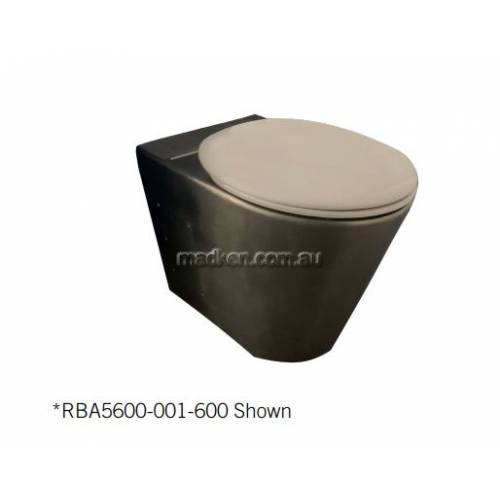 View RBA5600-001-600 Ambulant Stainless Steel WC details.