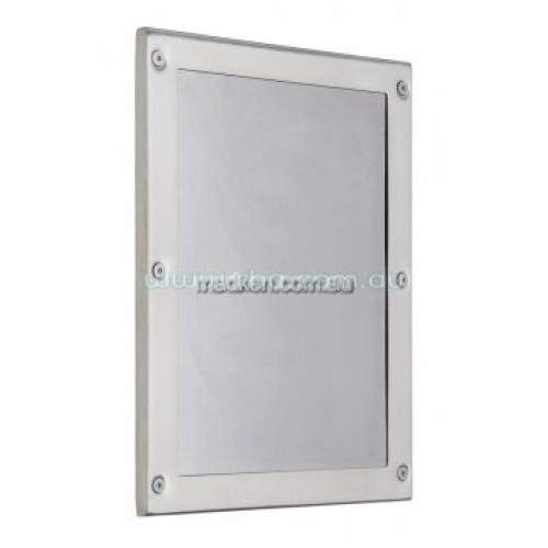 View RBA8110 Stainless Steel Mirror Front Fix details.