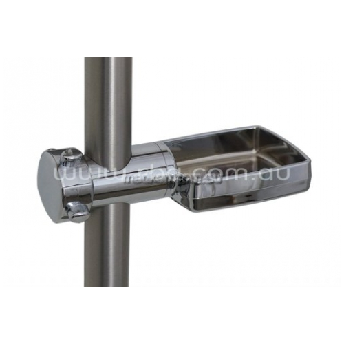 View Sliding Soap Dish with Rubber Grip Pad details.