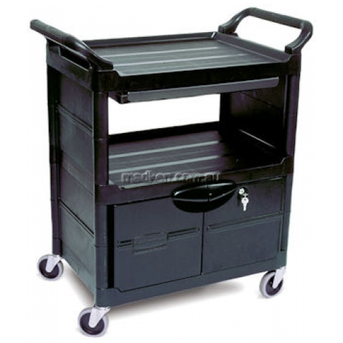 3457 Utility Cart with Lockable Doors