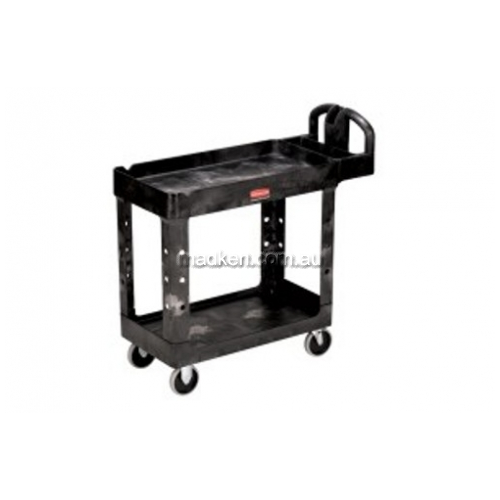 View 4500 Utility Cart Small 2 Tier details.