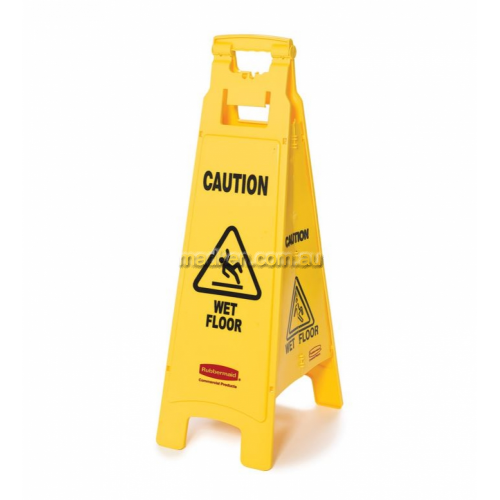 6114 Floor Safety Sign 4 Sided