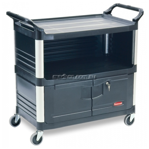 View 4095 Equipment Cart Enclosed Lock Compartment details.