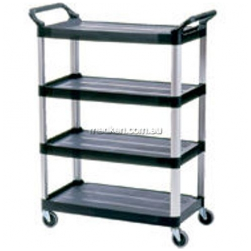 4096 Xtra 4-Shelf Cart Open Sided