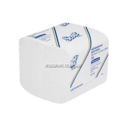 View 4321 Soft Interleaved Toilet Tissue Paper  500 Sheets Bulk Buy details.