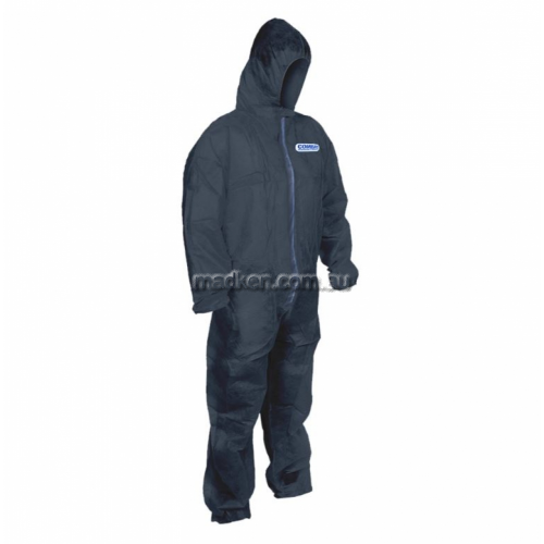 View Disposable Polyprop Overalls Navy details.