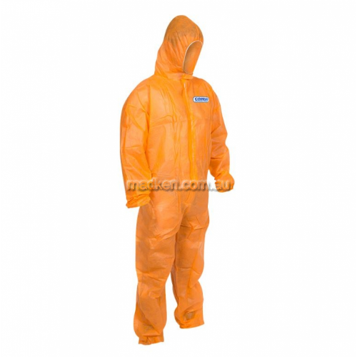 Disposable Polyprop Overalls Orange