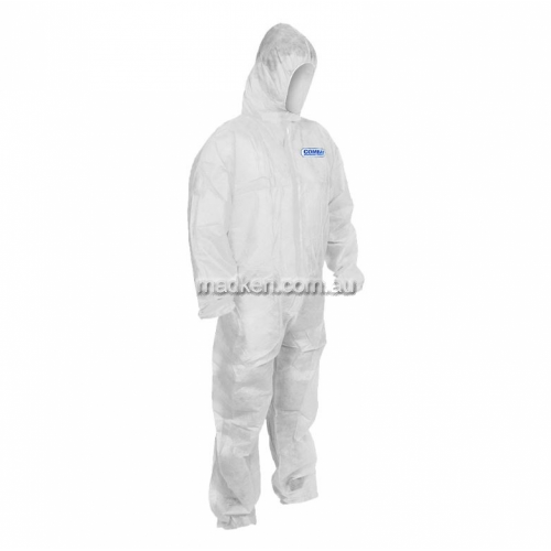 View Disposable Polyprop Overalls White details.
