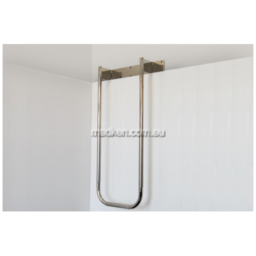 View 021 Shower Grab Rail Hanging details.