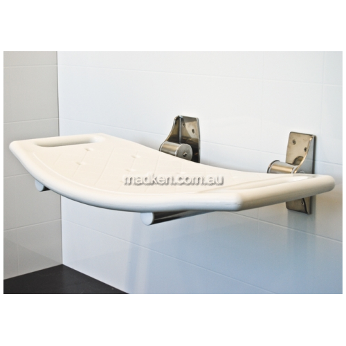 View Shower Seat Folding Curved details.