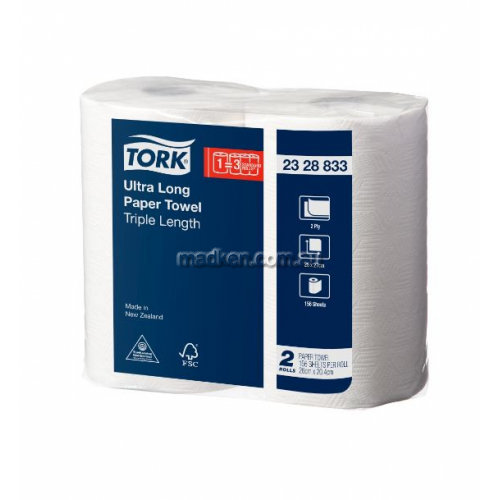 2328833 Ultra Long Paper Towel Rolls Triple Length