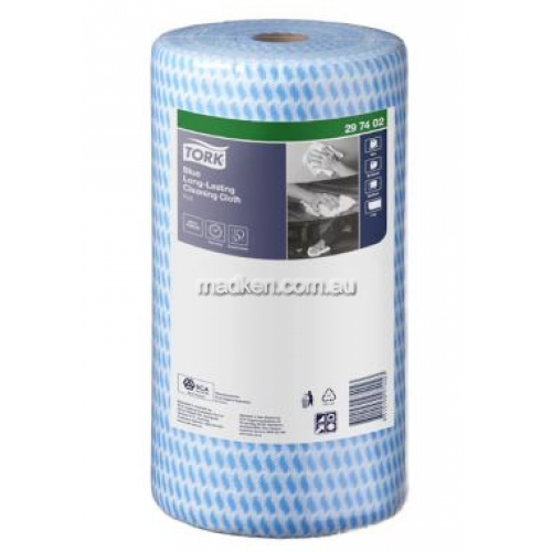 View 297402 Blue Cloth Roll Heavy Duty details.